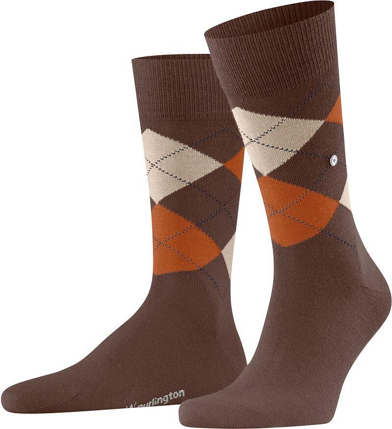Burlington Sokken van scheerwolmix model 'Edinburgh' - Foto 4