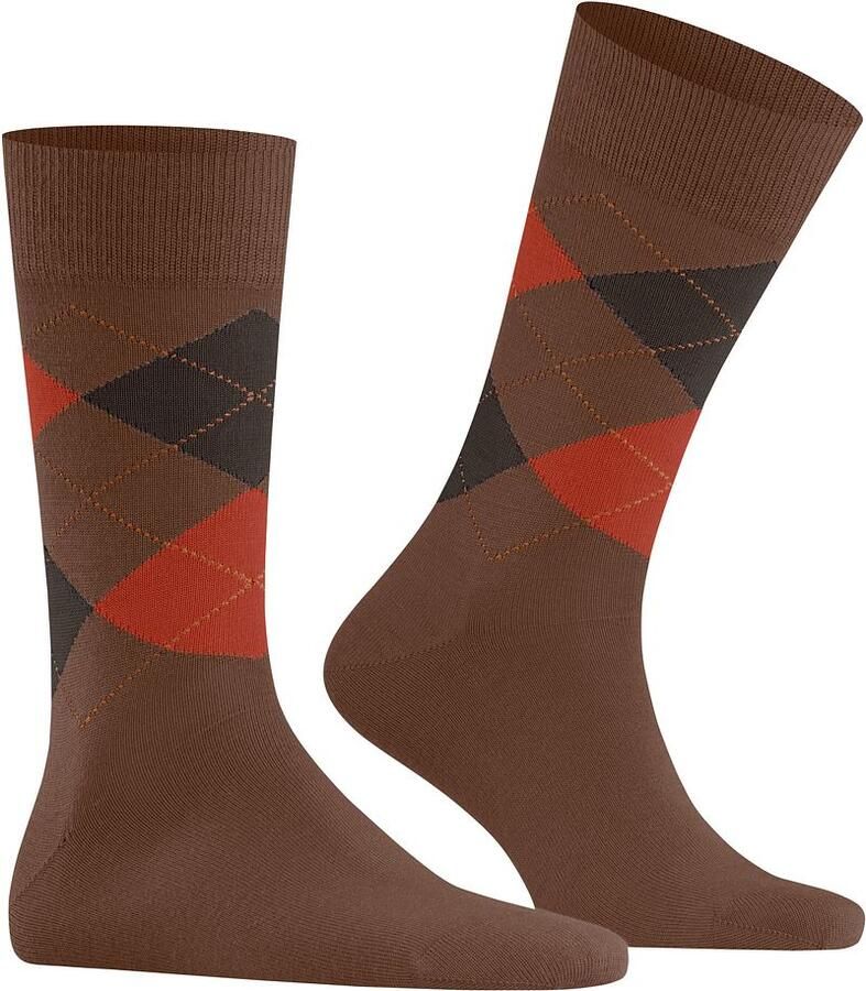 Burlington Socks Wol Edinburgh Camel 5042