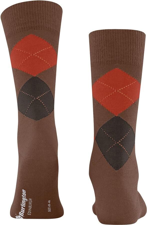 Burlington Socks Wol Edinburgh Camel 5042 - Foto 3
