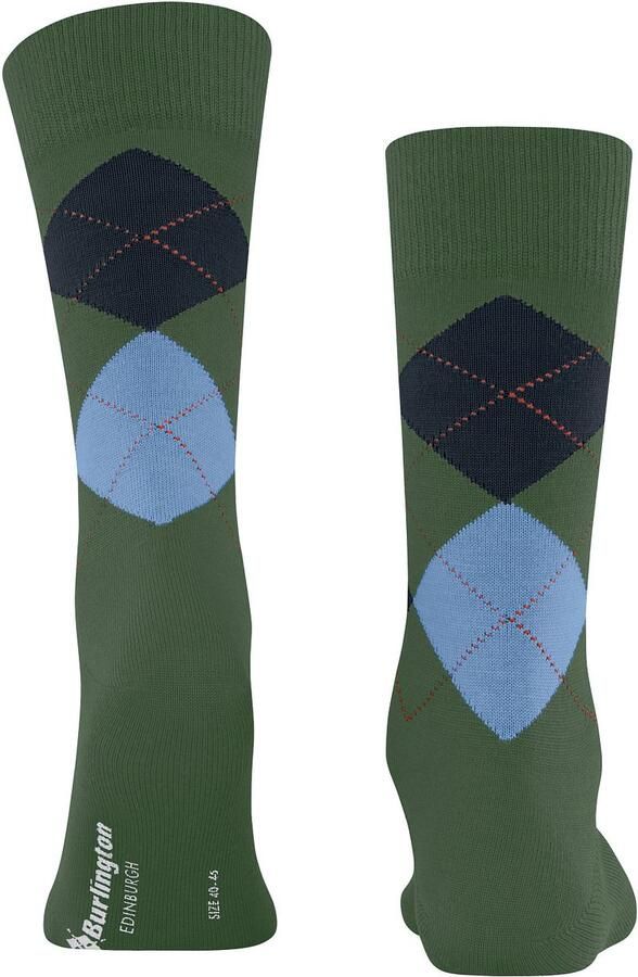 Burlington Sokken van scheerwolmix met labeldetail - Foto 2