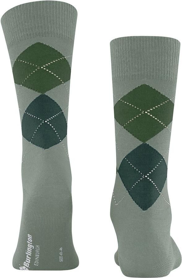 Burlington Sokken van scheerwolmix met labeldetail - Foto 2