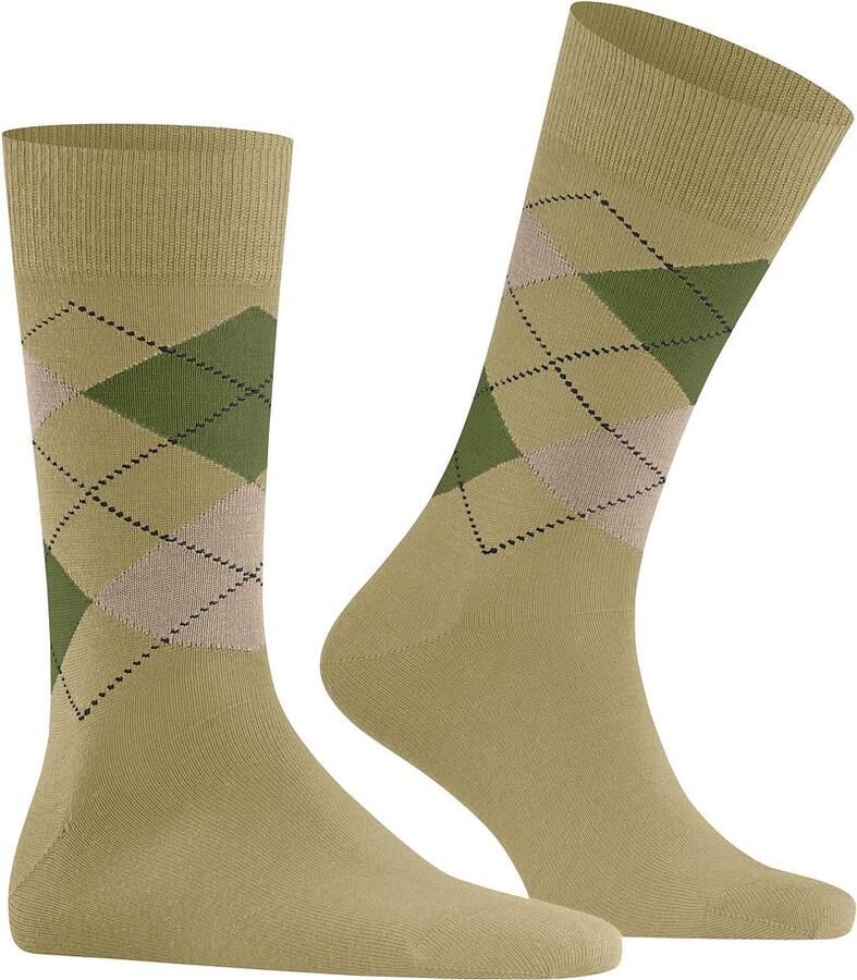 Burlington Panty s Kousen Wol Edinburgh Groen 7206 - Foto 2