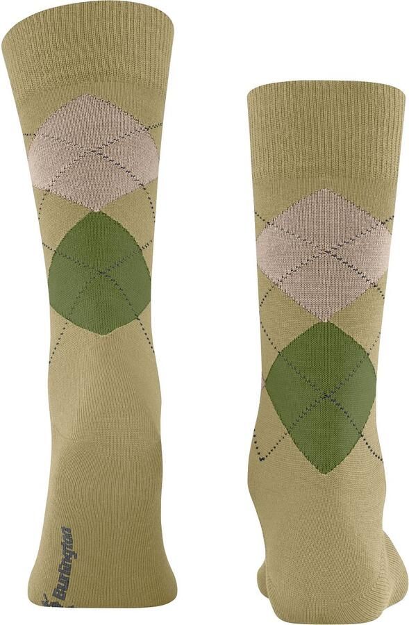 Burlington Panty s Kousen Wol Edinburgh Groen 7206 - Foto 4