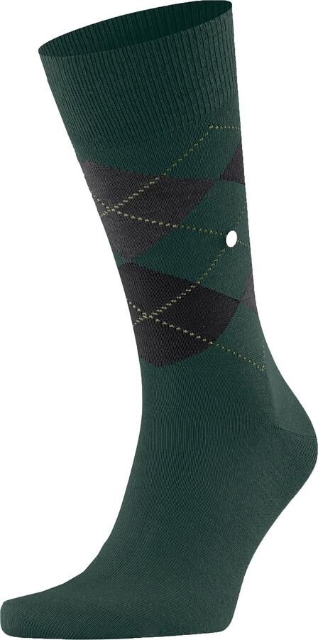 Burlington Socks Wol Edinburgh Groen 7450
