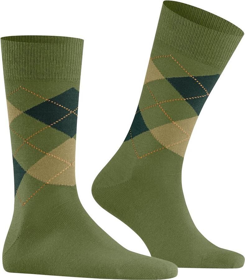 Burlington Panty s Kousen Wol Edinburgh Groen 7685 - Foto 2