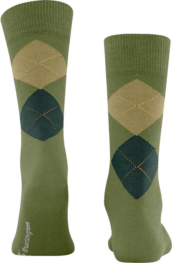 Burlington Panty s Kousen Wol Edinburgh Groen 7685 - Foto 4