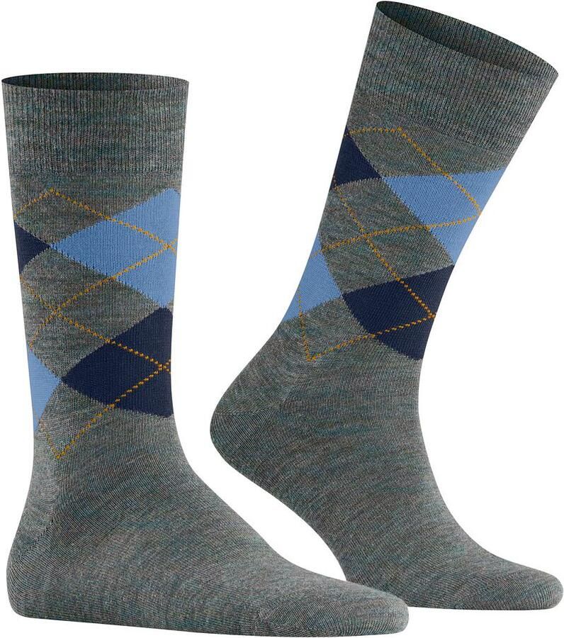 Burlington Sokken van scheerwolmix model 'EDINBURGH'