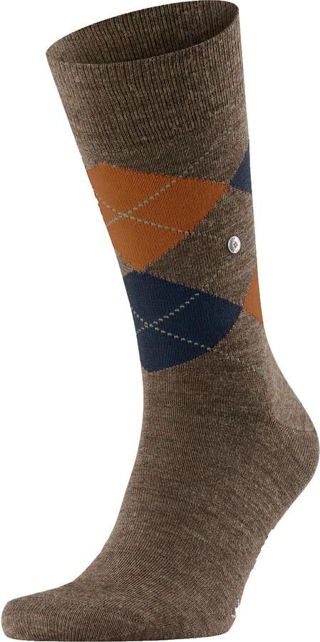 Burlington Socks Wol Edinburgh Melange Groen 7460 - Foto 3