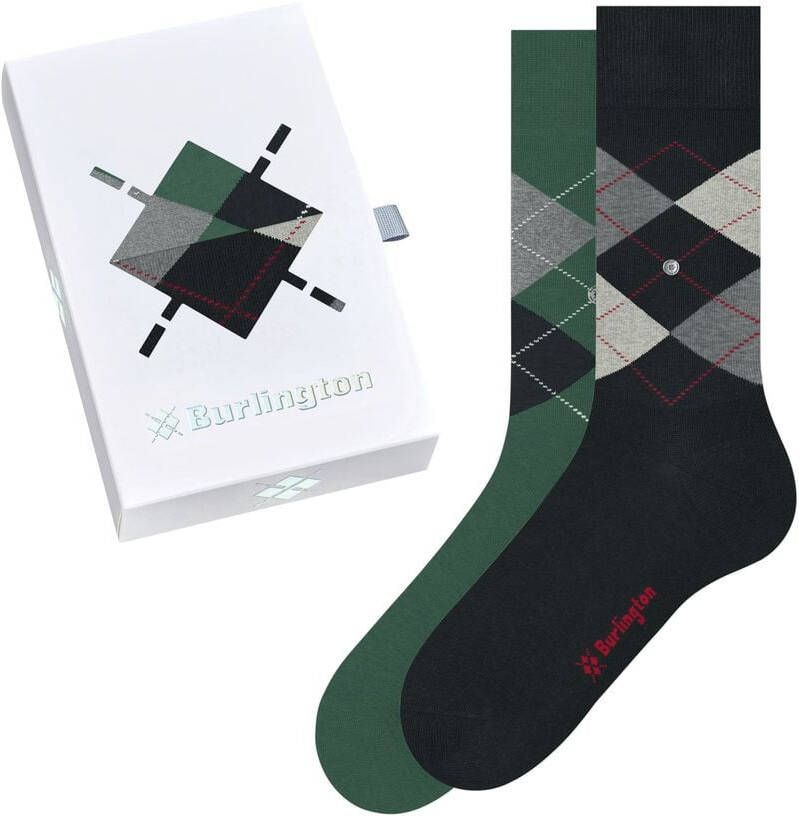 Burlington Gift Box Sokken Groen 0080