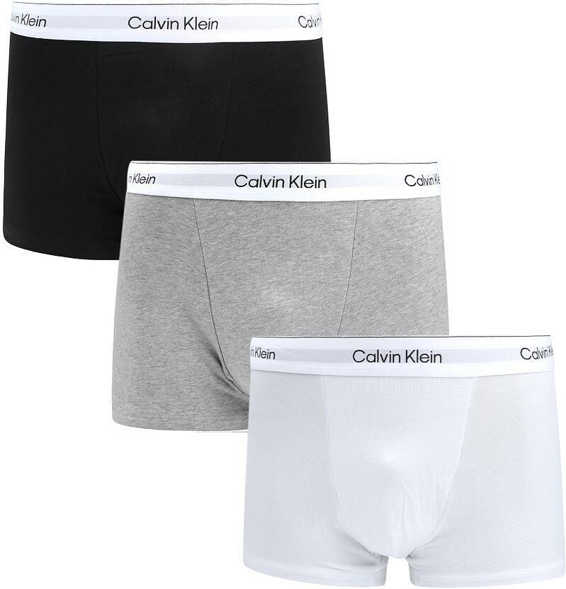 Calvin Klein Underwear Broek met elastische band met logo in een set van 3 stuks - Foto 4