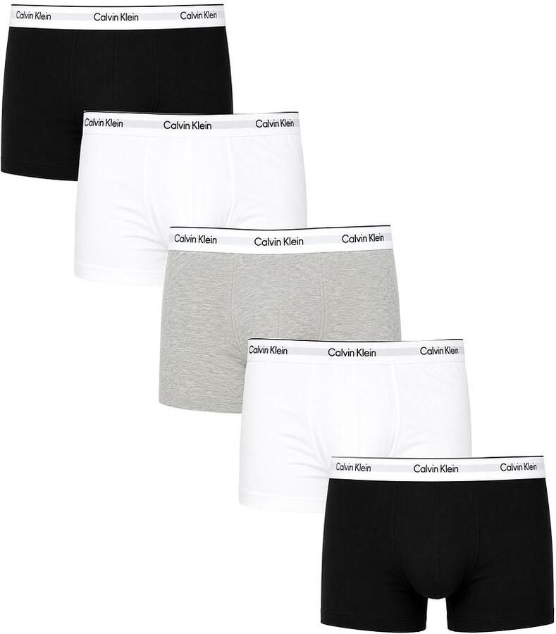 Calvin Klein Underwear Broek & boxershort van katoenmix in set van 5 - Foto 6