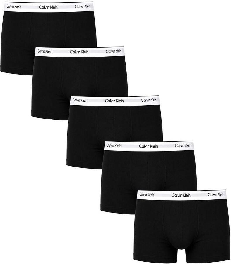 Calvin Klein Underwear Pant & Trunk van katoenmix in set van 5 model 'BOXER BRIEF'