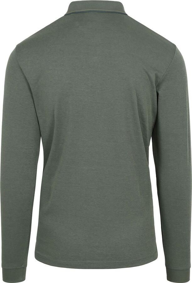 Casa Moda Long Sleeve Polo Groen