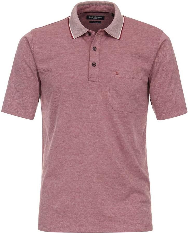 Casa Moda Polo Stretch Melange Roze