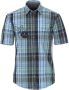 Casa Moda KM Overhemd Ruiten Blauw - Thumbnail 1