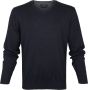 Casa Moda trui donkerblauw v-neck - Thumbnail 1