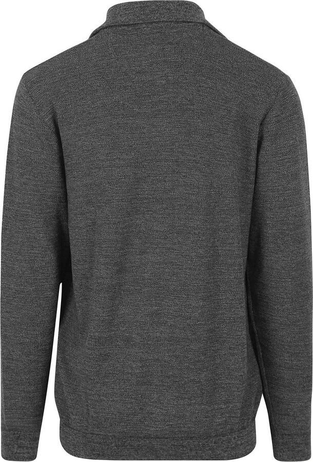 Casamoda Half Zip Pullover Donkergroen - Foto 2