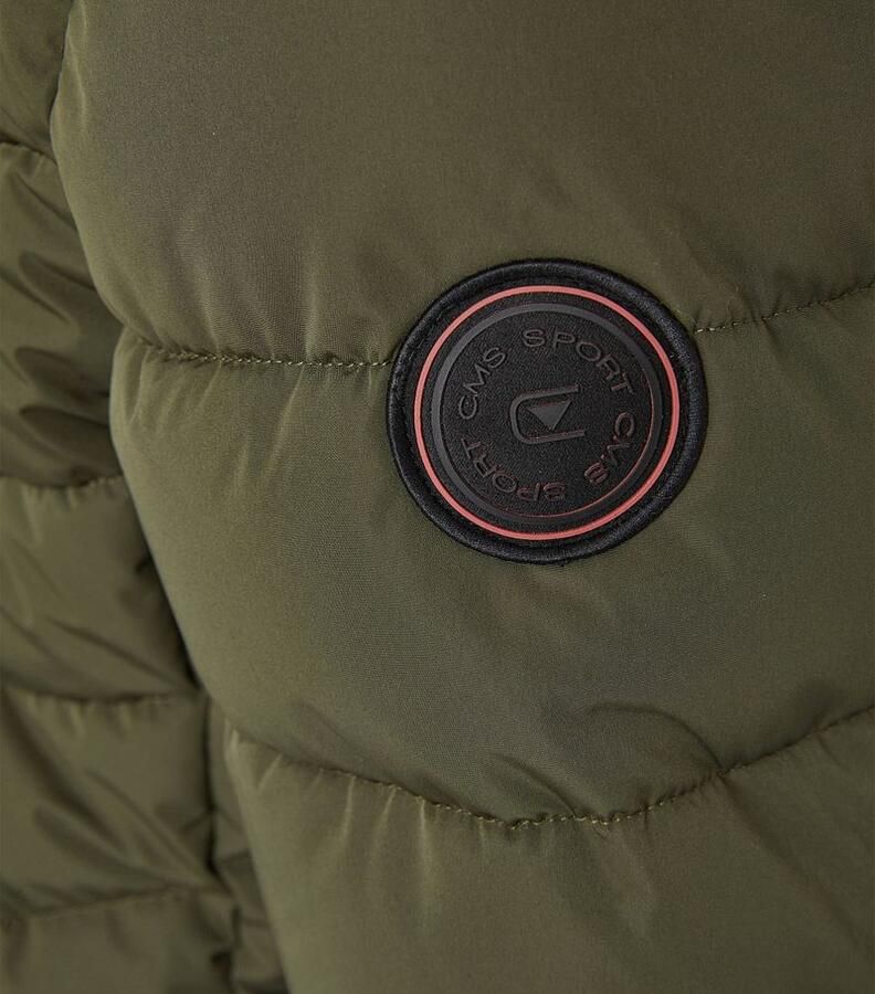Casamoda Jas Hooded Puffer Olijfgroen - Foto 3