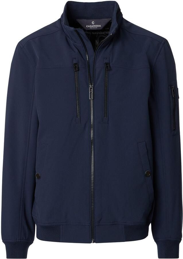 Casamoda Jas Softshell Navy