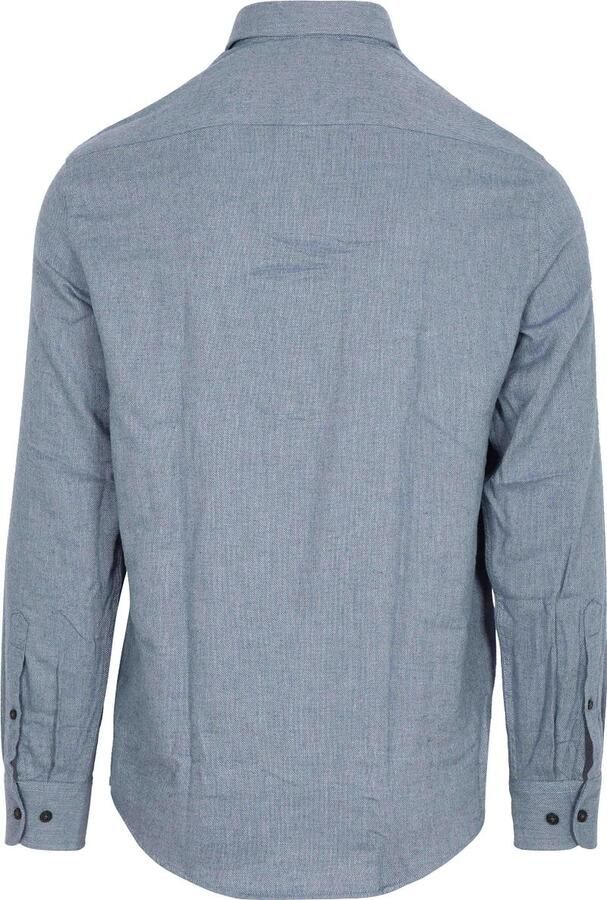 Casamoda Overhemd Faux Uni Blauw - Foto 3