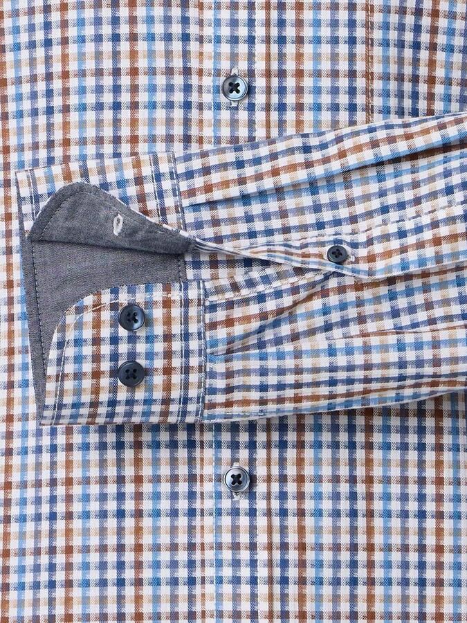 Casamoda Overhemd Ruiten Blauw - Foto 2