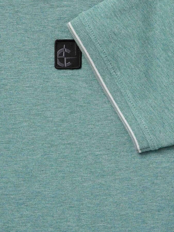 Casamoda Polo Jersey Tipping Groen - Foto 2