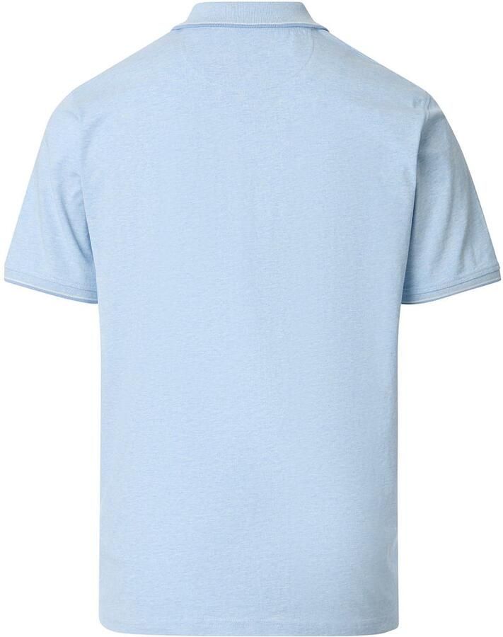 Casamoda Polo Jersey Tipping Lichtblauw - Foto 2