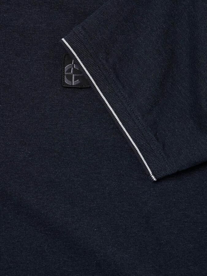 Casamoda Polo Jersey Tipping Navy - Foto 2