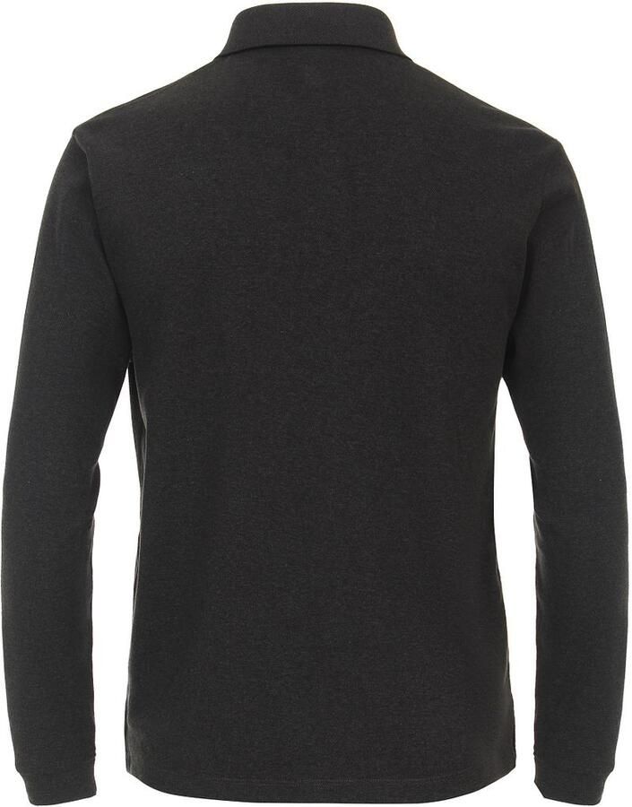 Casamoda Polo Long Sleeves Antraciet - Foto 2
