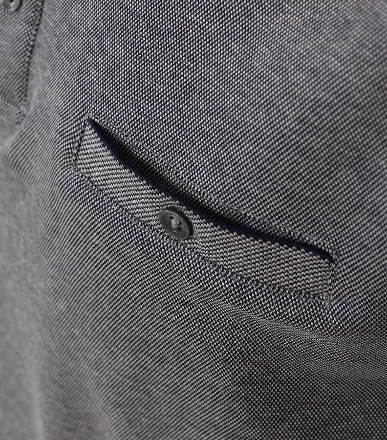 Casamoda Polo Long Sleeves Grijs - Foto 2