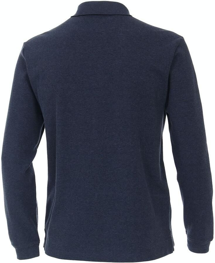 Casamoda Polo LS Donkerblauw - Foto 3