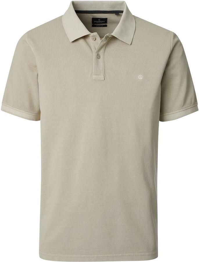Casamoda Polo Piqué Beige