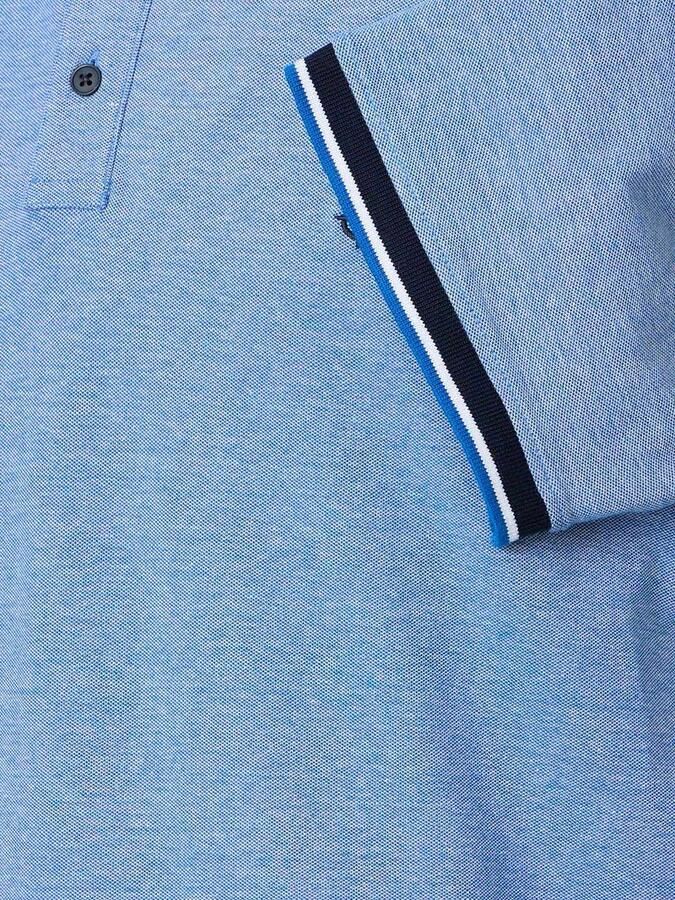 Casamoda Polo Piqué Contrast Blauw - Foto 3