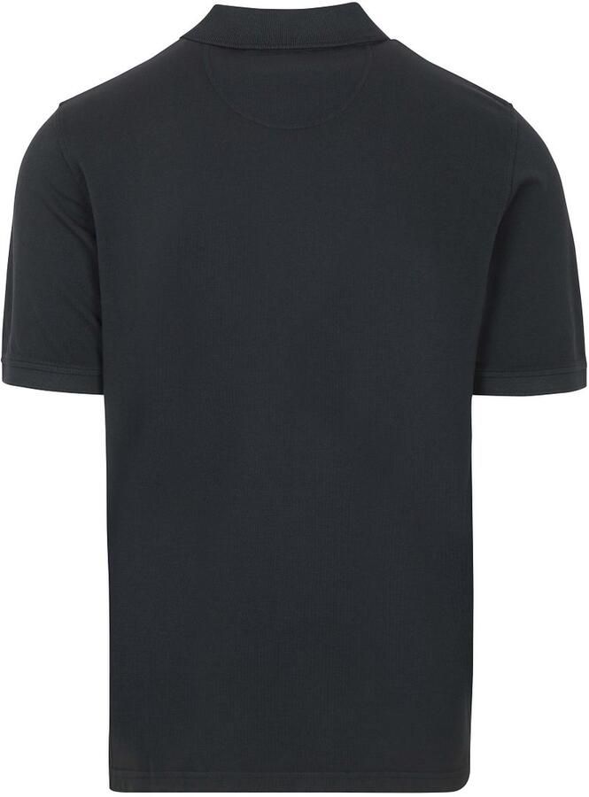 Casamoda Polo Piqué Garment Dye Navy