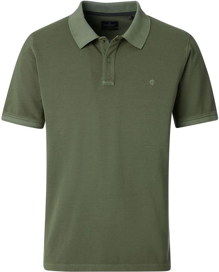 Casamoda Polo Piqué Groen