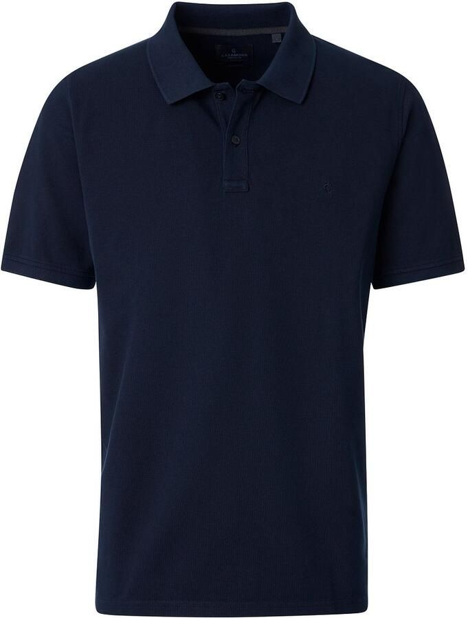 Casamoda Polo Piqué Navy