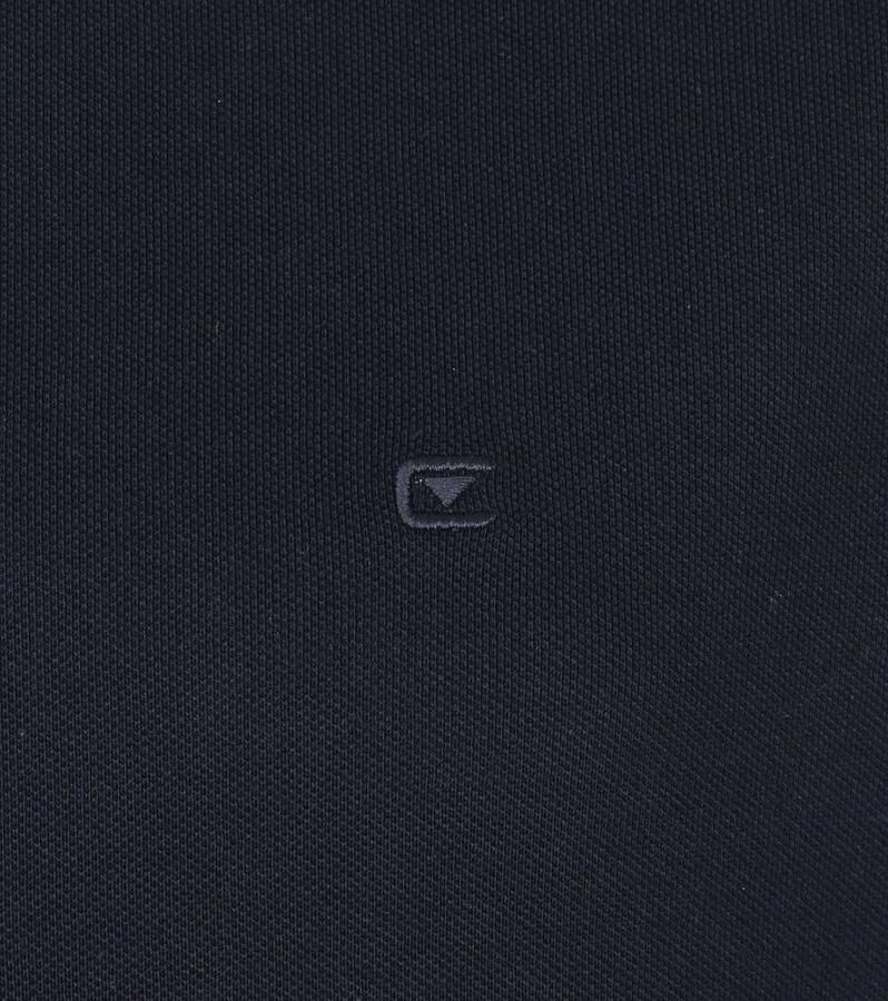Casamoda Polo Stretch Donkerblauw