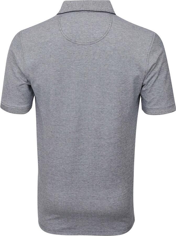 Casamoda Polo Stretch Melange Donkerblauw - Foto 2