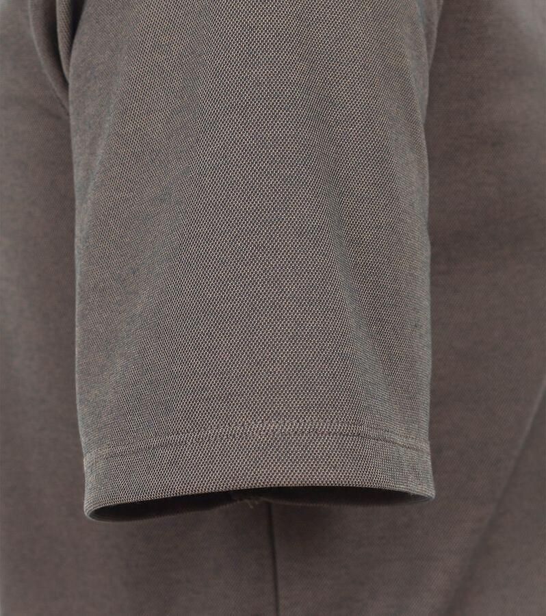 Casamoda Polo Stretch Melange Taupe