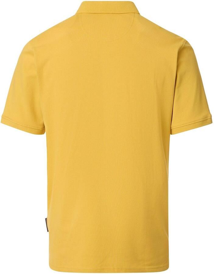 Casamoda Polo Stretch Mustard Geel - Foto 2