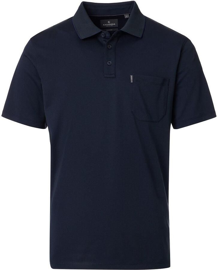 Casamoda Polo Stretch Navy