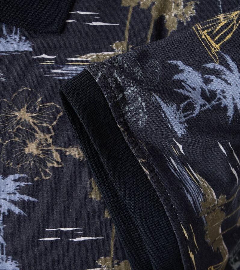 Casamoda Poloshirt Print Navy - Foto 2