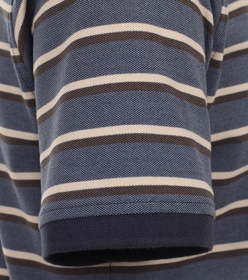 Casamoda Poloshirt Strepen Blauw - Foto 2
