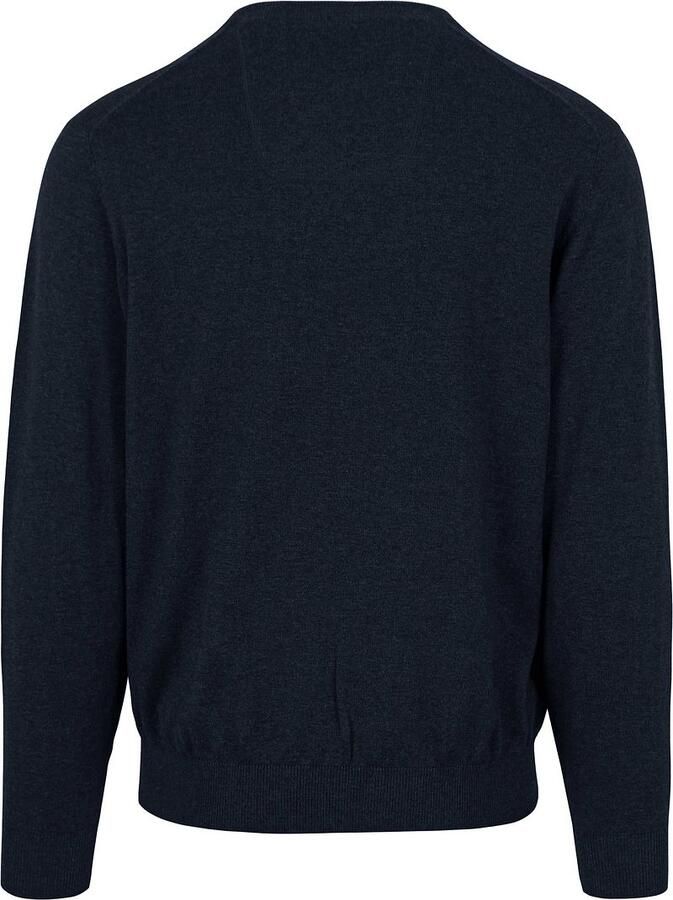 Casa Moda trui donkerblauw v-neck - Foto 2