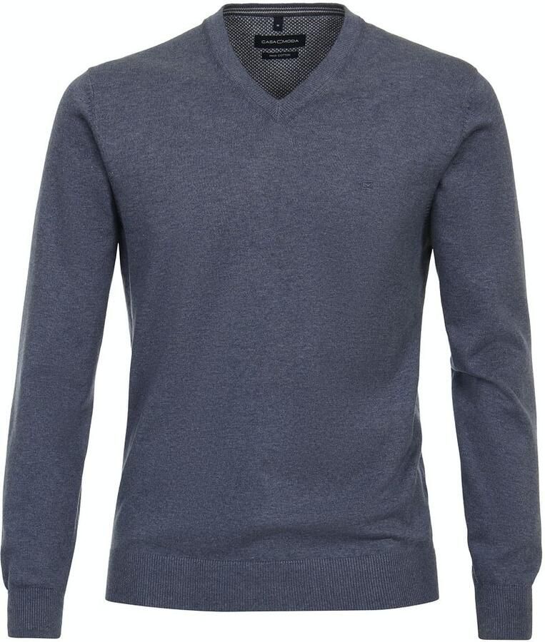 Casamoda Pullover V-Hals Blauw
