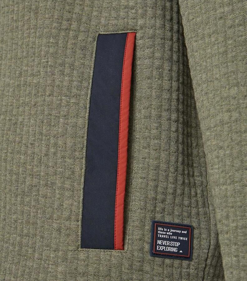 Casamoda Vest Zip Groen - Foto 3