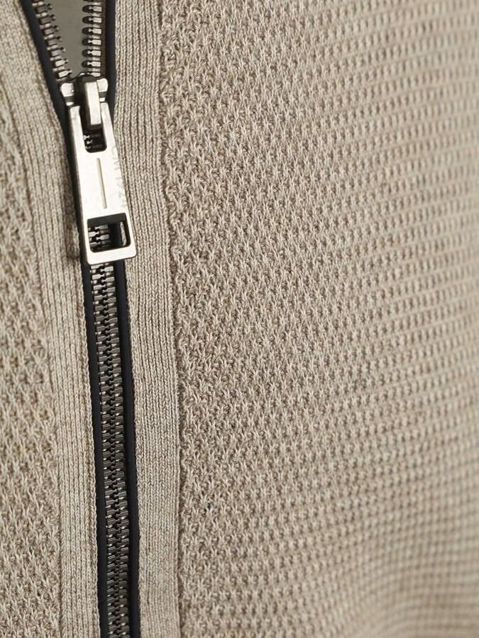 Casamoda Vest Zip Structure Beige - Foto 2