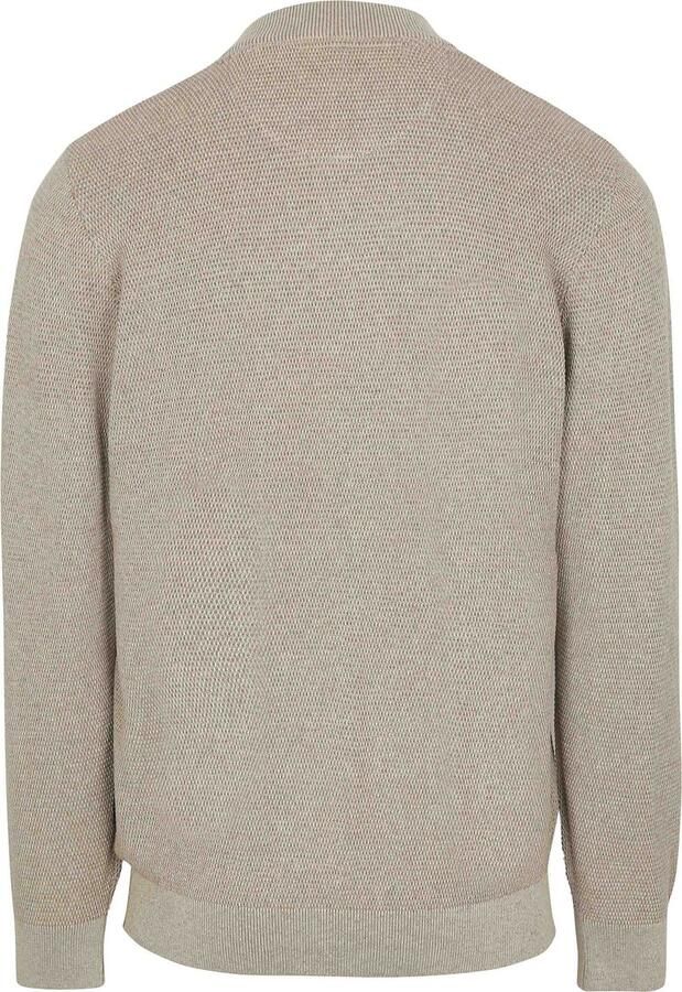 Casamoda Vest Zip Structure Beige - Foto 4