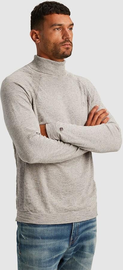 Cast Iron Beige Gebreide Trui Beige Heren - Foto 5