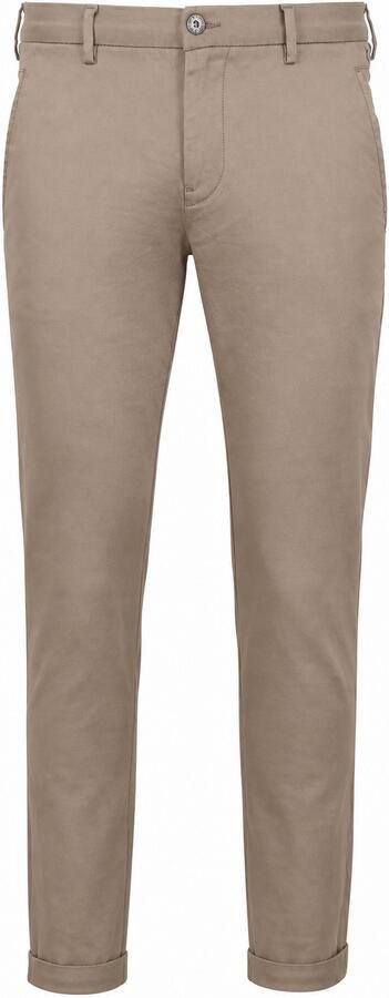 CAST IRON Heren Broeken Cylas Tapered Chino Megda Power Zand - Foto 8